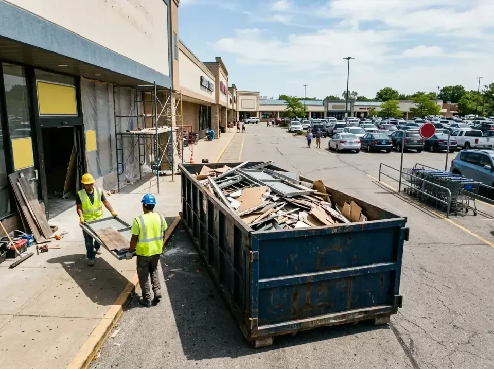 retail-store-renovation-debris-003 — frequently asked questions, Roll-off Dumpster Rentals in Prescott Valley, AZ